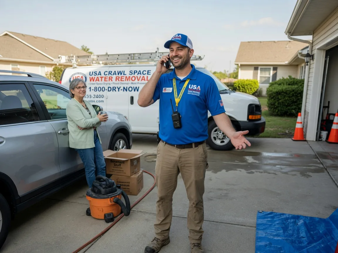 Crawl Space Water Removal Edgefield, SC FAQs